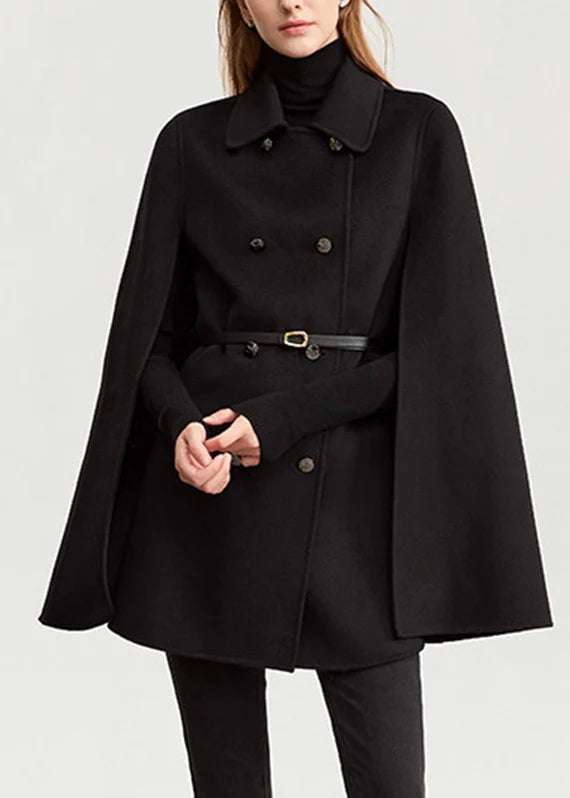 Women's Coat Button Patchwork Solid Fall Outerwear 1