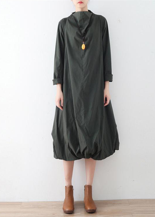 Women's Cotton Dress Baggy Caftan Autumn Style 1