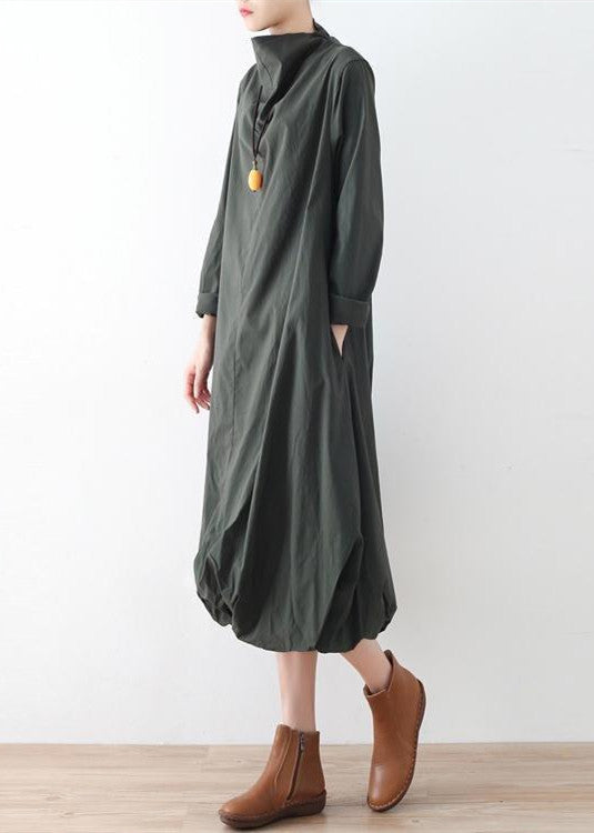 Women's Cotton Dress Baggy Caftan Autumn Style 2