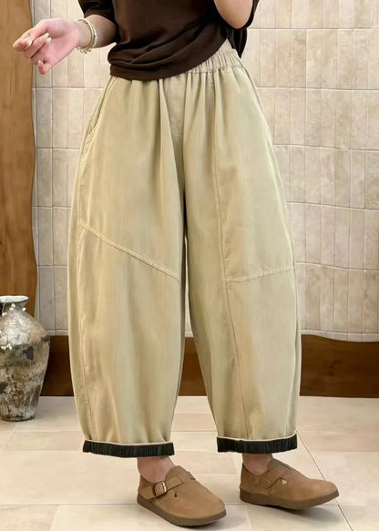 Women's Crop Pants High Waist Casual Style 2