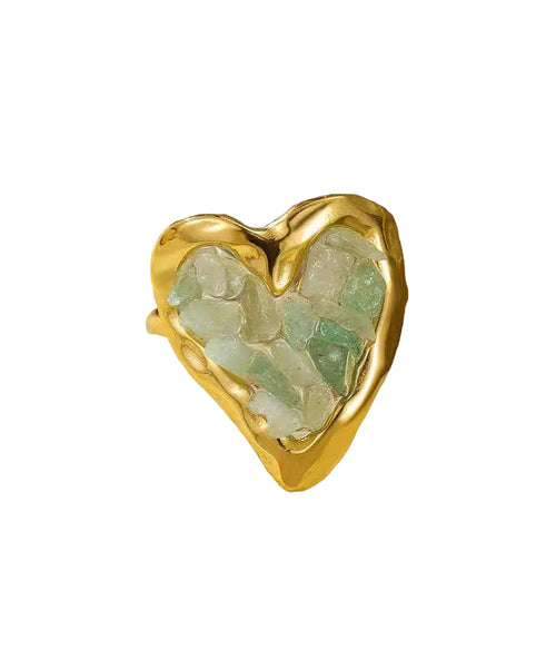 Women's Crystal Ring Handmade Style 0