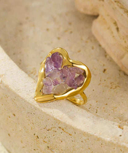 Women's Crystal Ring Handmade Style 4