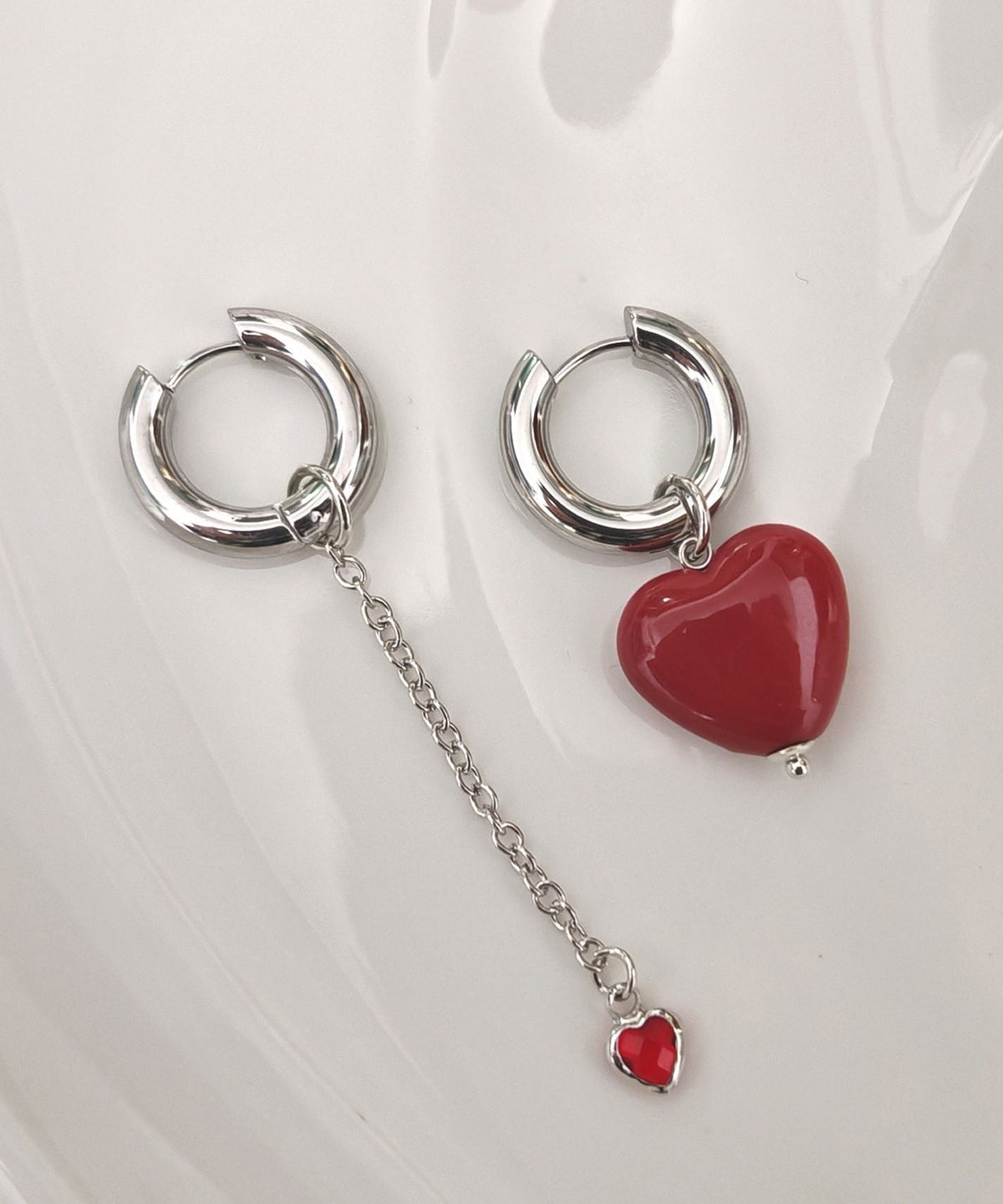Women's Drop Earrings Asymmetrical Design 4