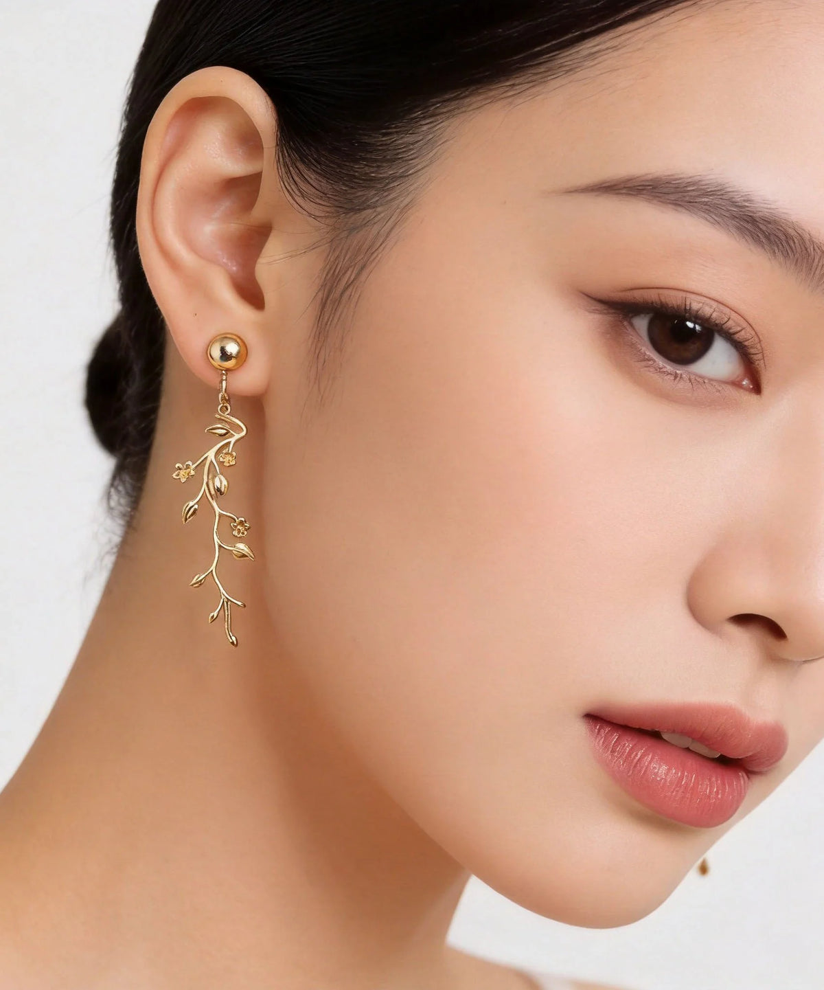 Women's Drop Earrings Branch Tassel Design 1