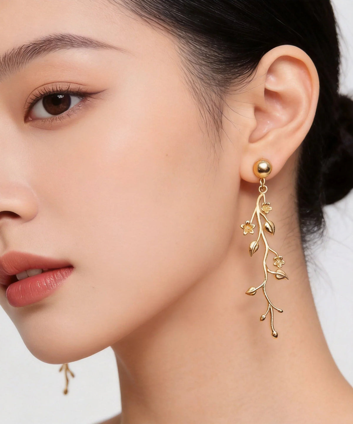 Women's Drop Earrings Branch Tassel Design 2