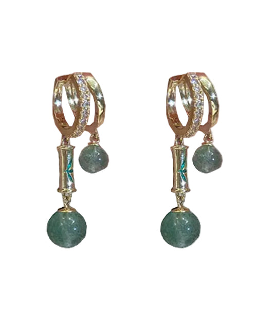 Women's Drop Earrings Cat's Eye Design 4