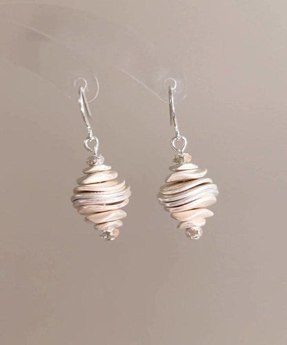 Women's Drop Earrings Conch Design 1