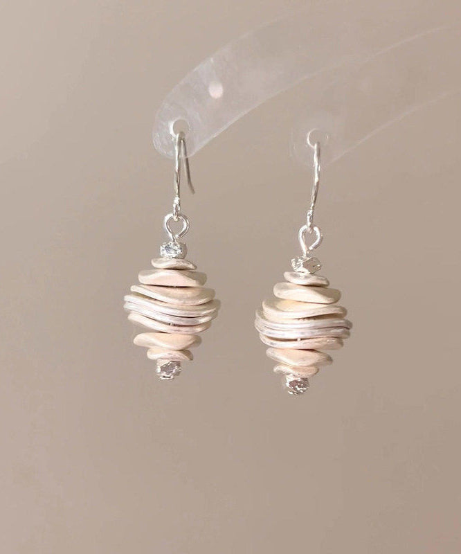 Women's Drop Earrings Conch Design 3