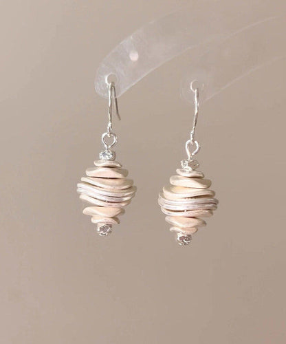 Women's Drop Earrings Conch Design 3