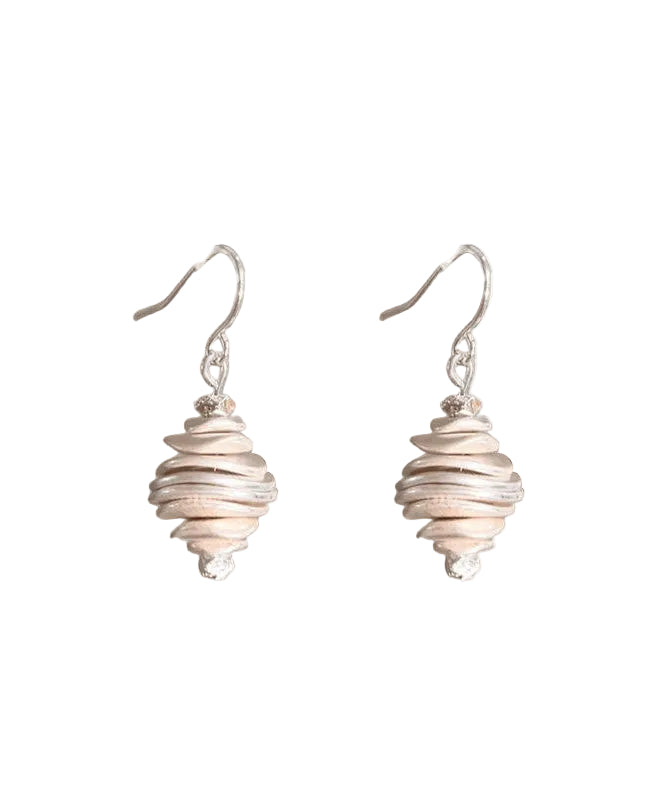 Women's Drop Earrings Conch Design 4
