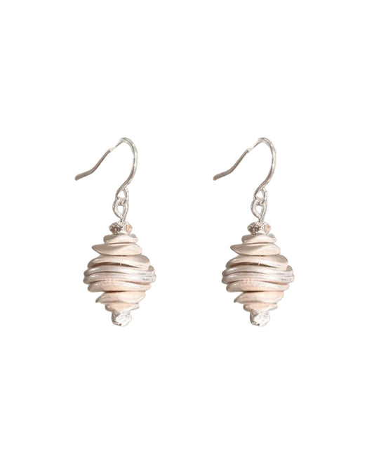Women's Drop Earrings Conch Design 4