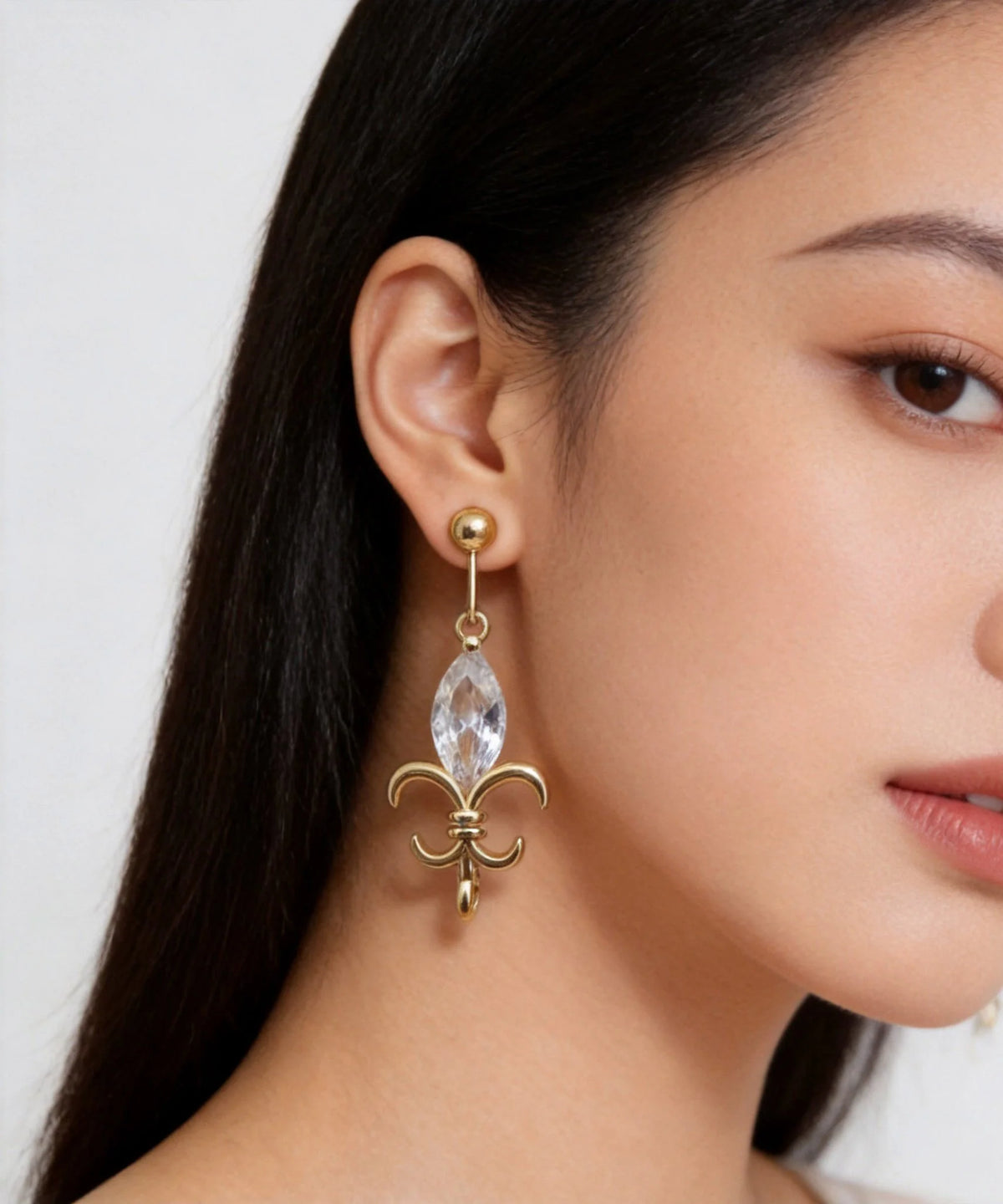 Women's Drop Earrings Crystal Accent 0