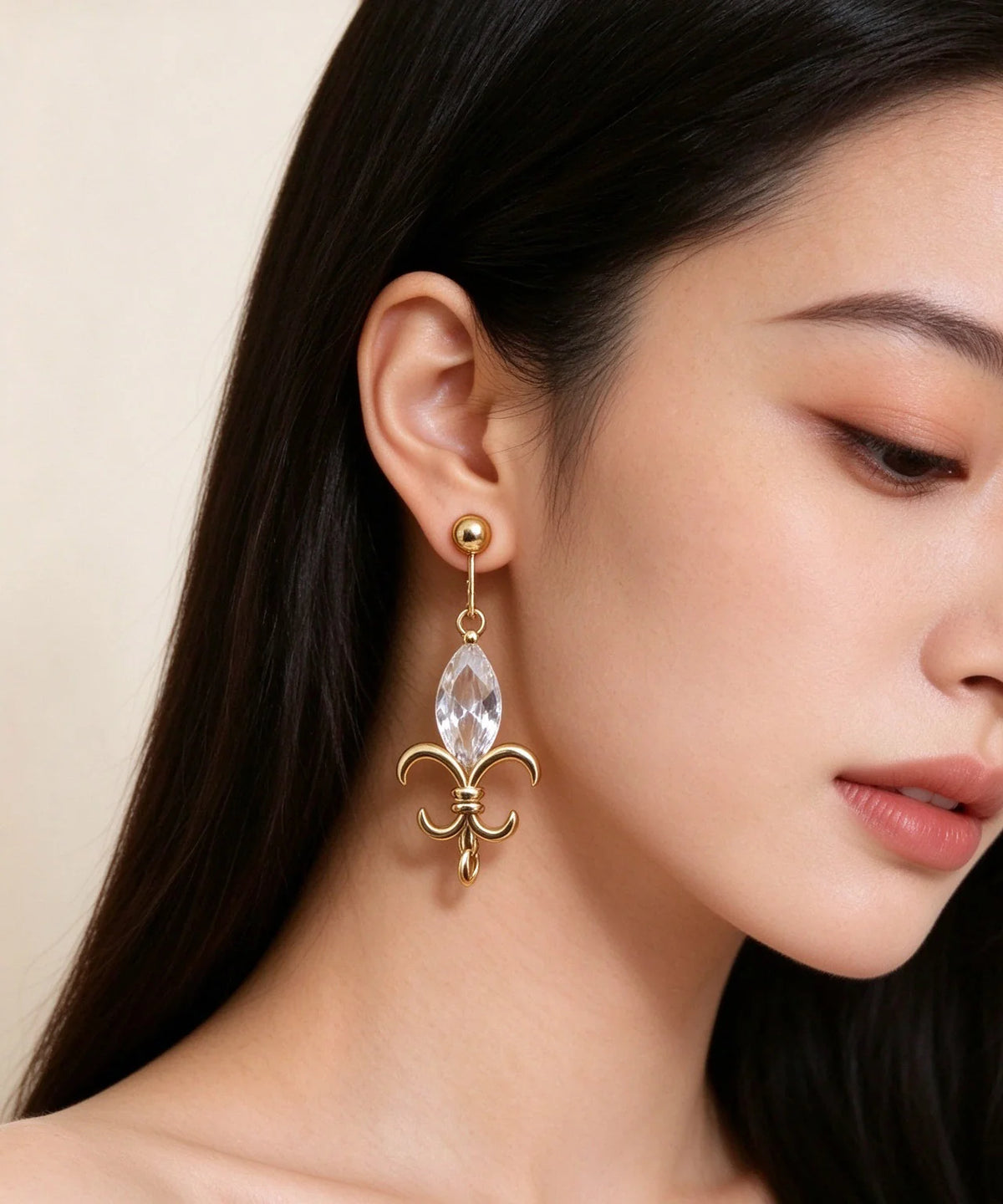 Women's Drop Earrings Crystal Accent 2