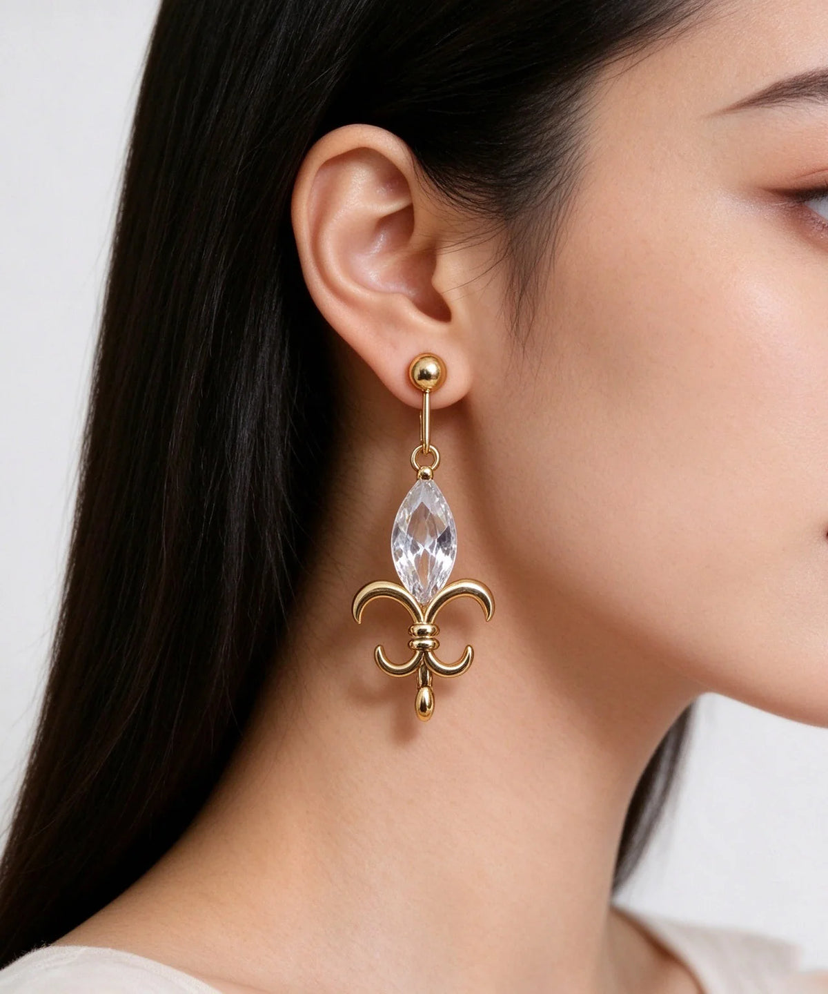 Women's Drop Earrings Crystal Accent 3