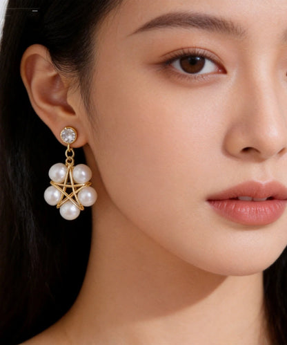 Women's Drop Earrings Five-pointed Star Design 2
