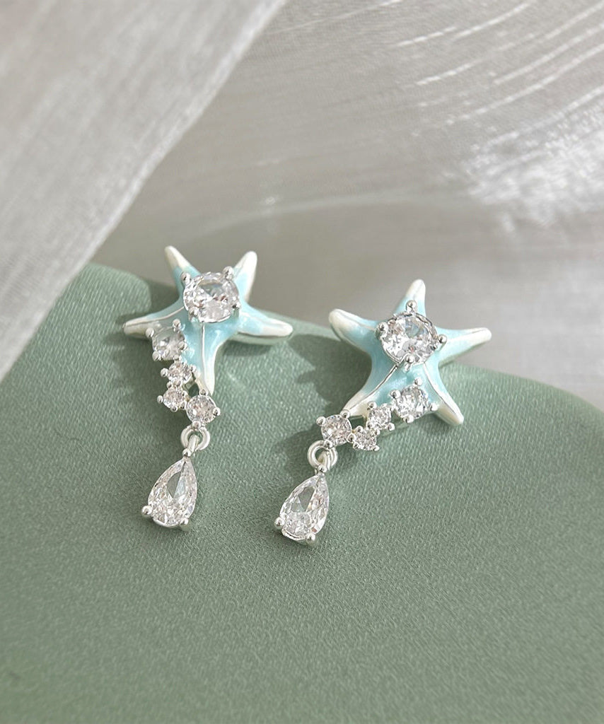 Women's Drop Earrings Water Droplet Design 0