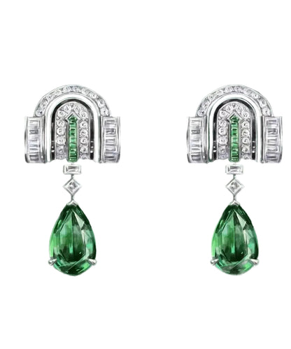 Women's Drop Earrings Water Droplet Style 0