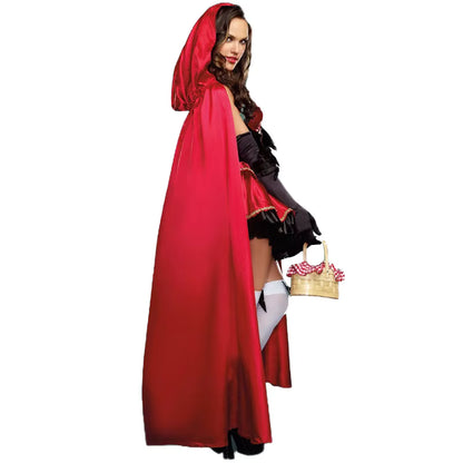 Women's Fairy Tale Dress and Cloak Costume Set 2
