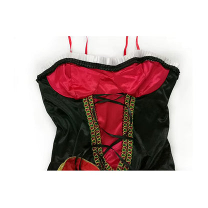 Women's Fairy Tale Dress and Cloak Costume Set 4