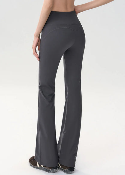 Women's Flare Yoga Pants High Waist Scrunch Detail 3