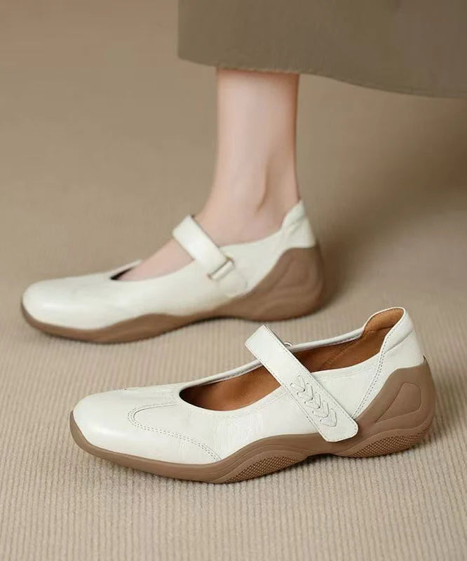 Women's Flat Shoes Buckle Strap Casual 0