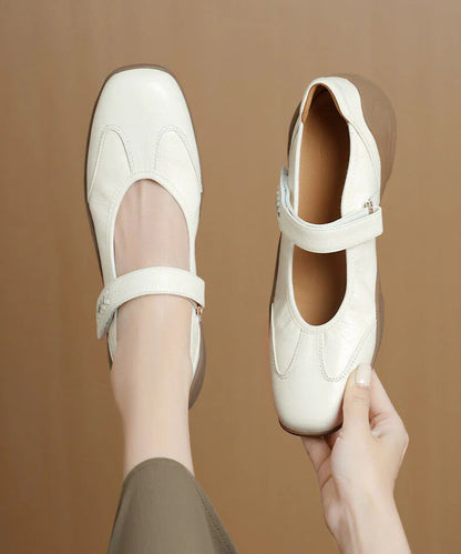 Women's Flat Shoes Buckle Strap Casual 1
