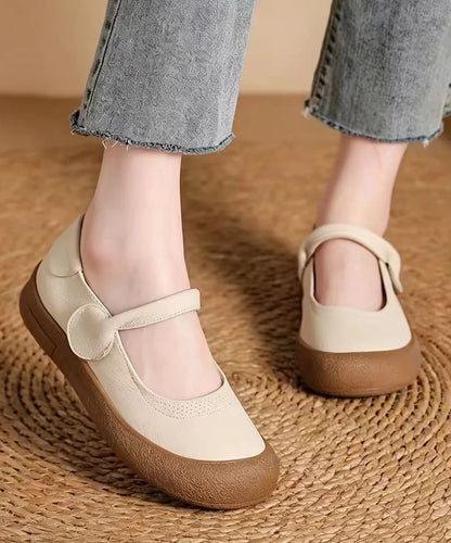 Women's Flat Shoes Buckle Strap Casual 2