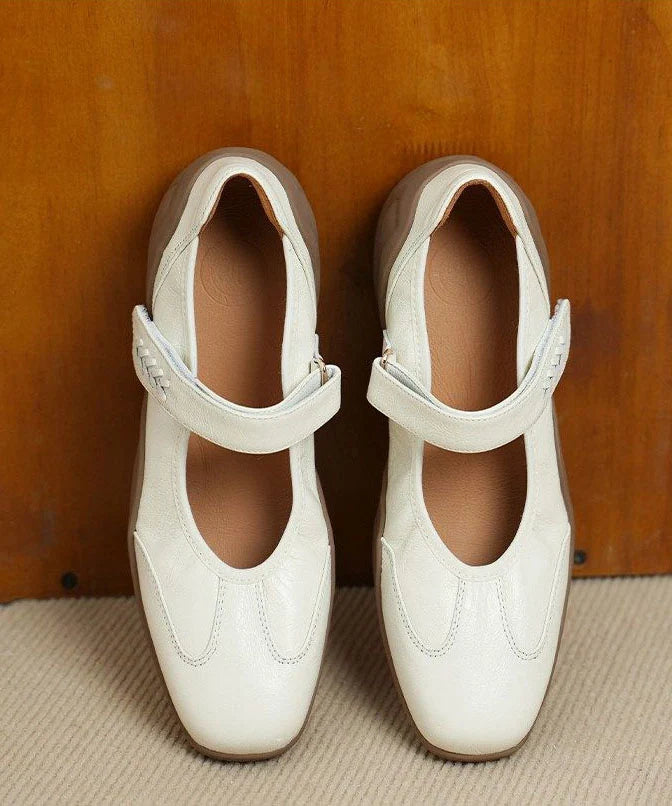 Women's Flat Shoes Buckle Strap Casual 3