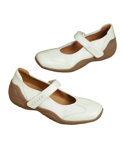 Women's Flat Shoes Buckle Strap Casual 4
