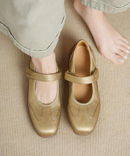 Women's Flat Shoes Buckle Strap Design 1