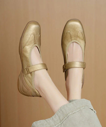 Women's Flat Shoes Buckle Strap Design 2