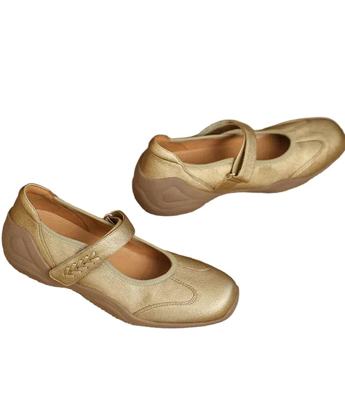 Women's Flat Shoes Buckle Strap Design 3