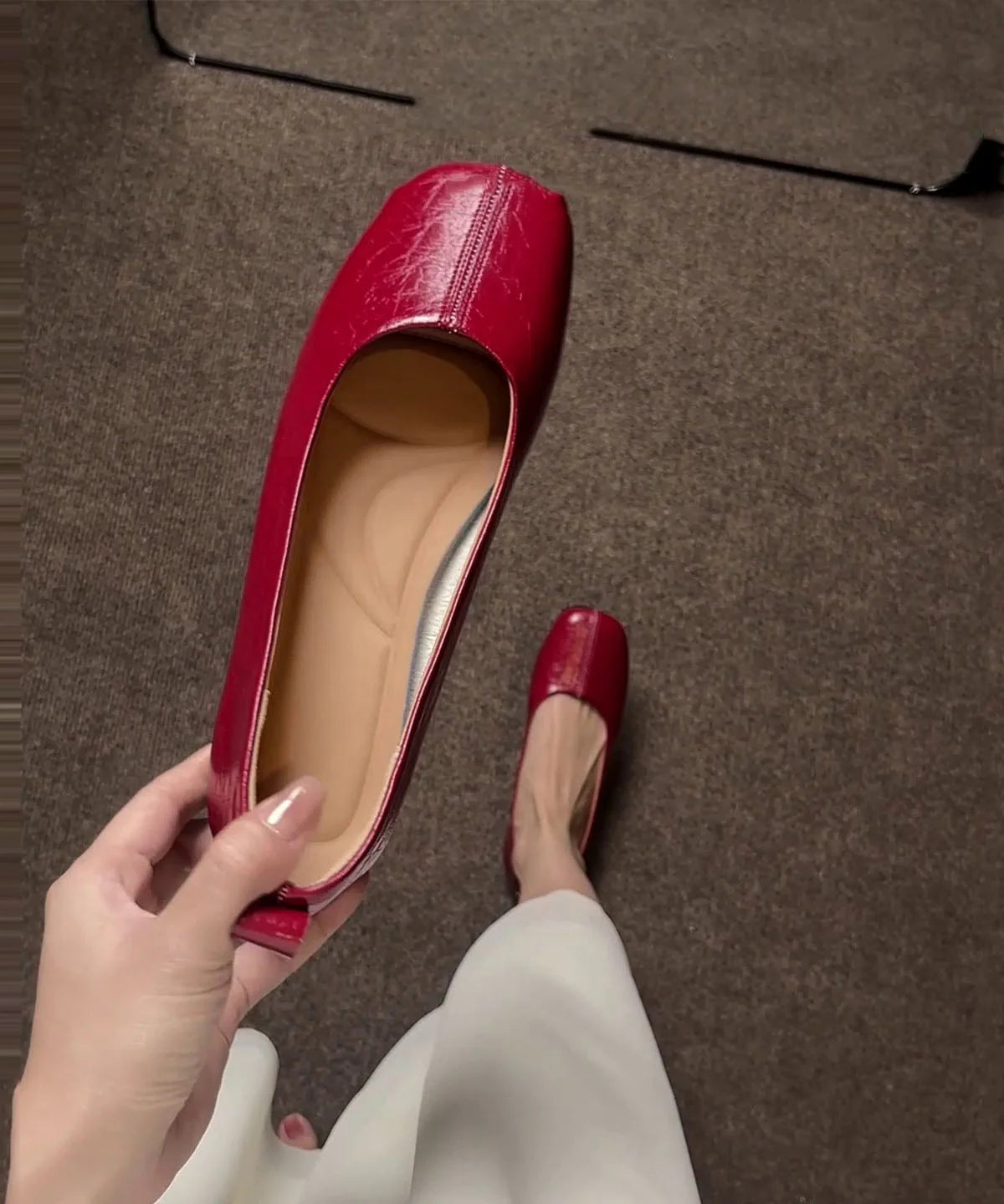 Women's Flat Shoes Classic Handmade Design 0