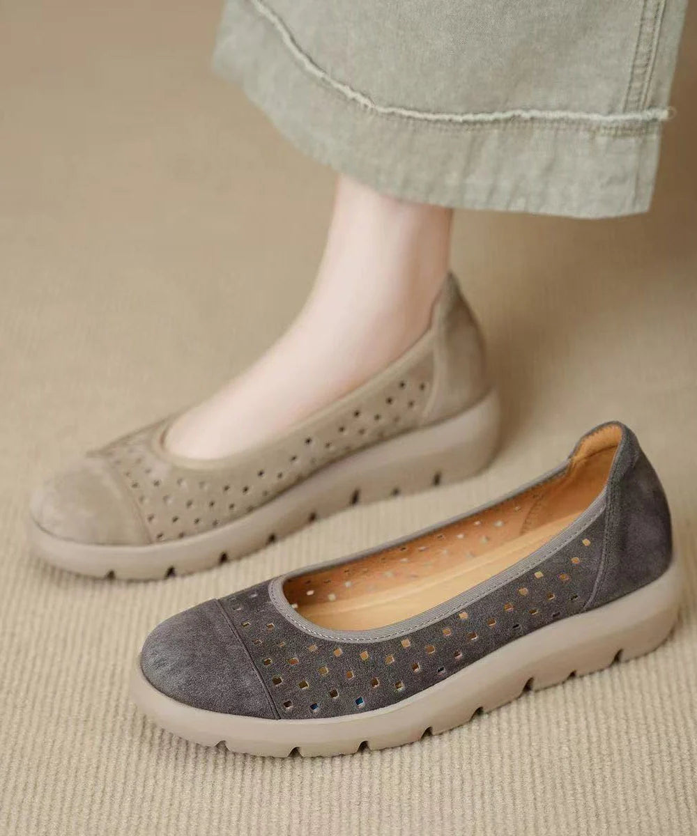Women's Flat Shoes Hollow Out Design 0