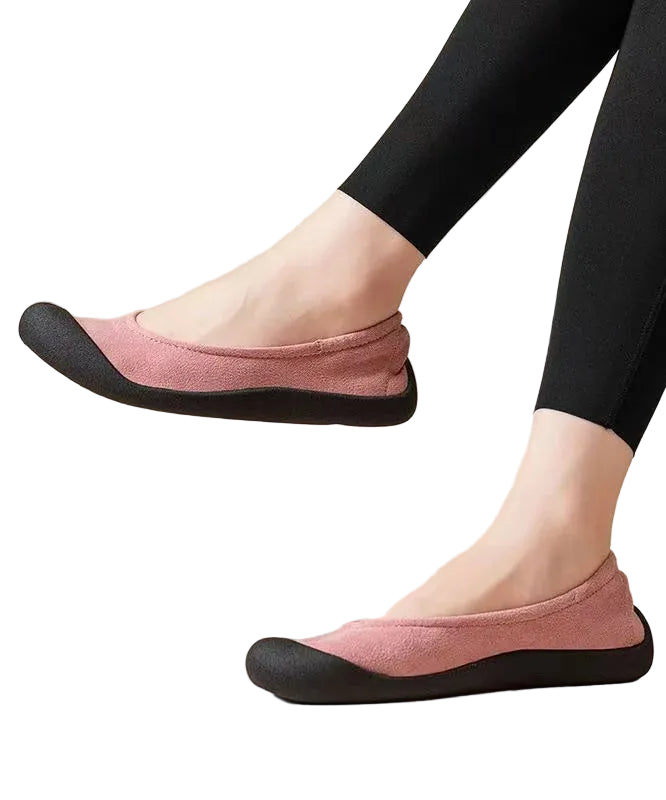 Women's Flat Shoes Splicing Design for Casual and Semi-Formal Wear 0