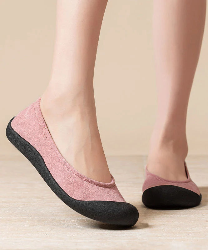 Women's Flat Shoes Splicing Design for Casual and Semi-Formal Wear 1