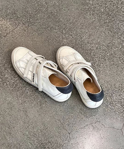Women's Flat Sneakers Round Toe Velcro Strap 2