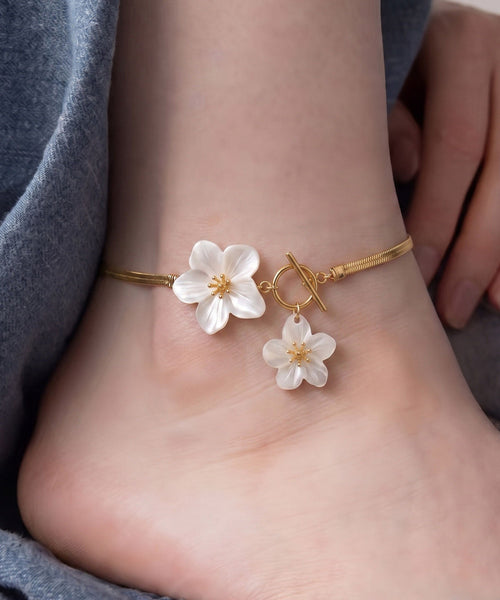 Women's Floral Anklets Original Design 0