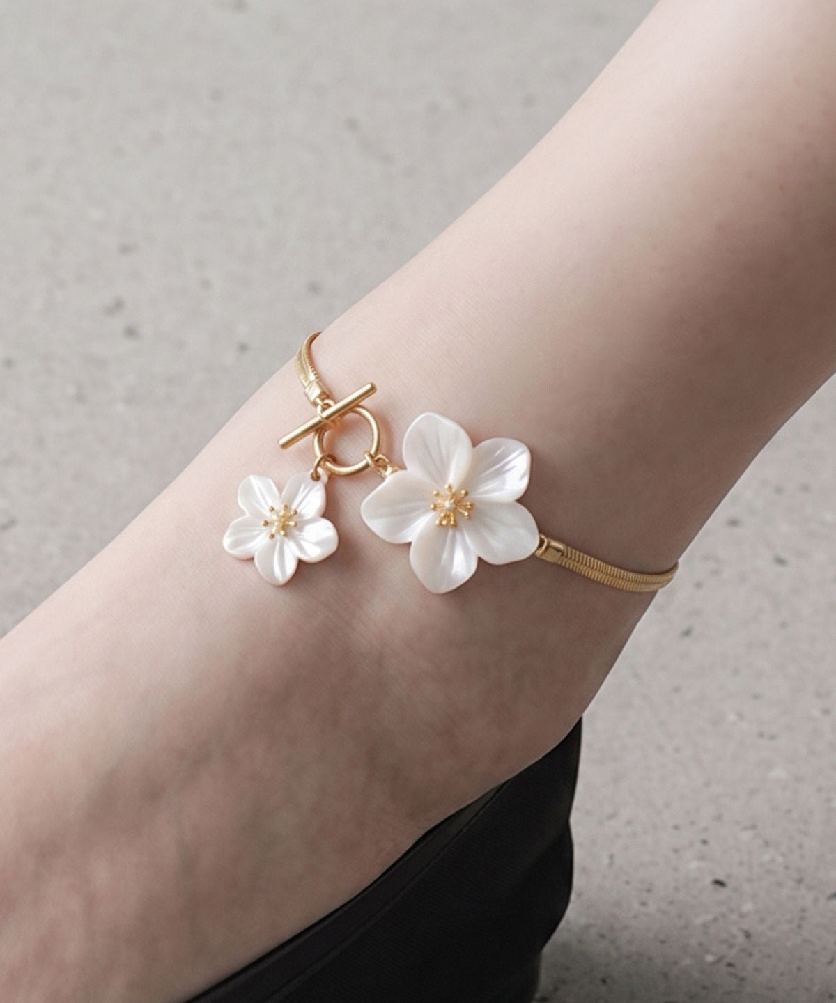 Women's Floral Anklets Original Design 4