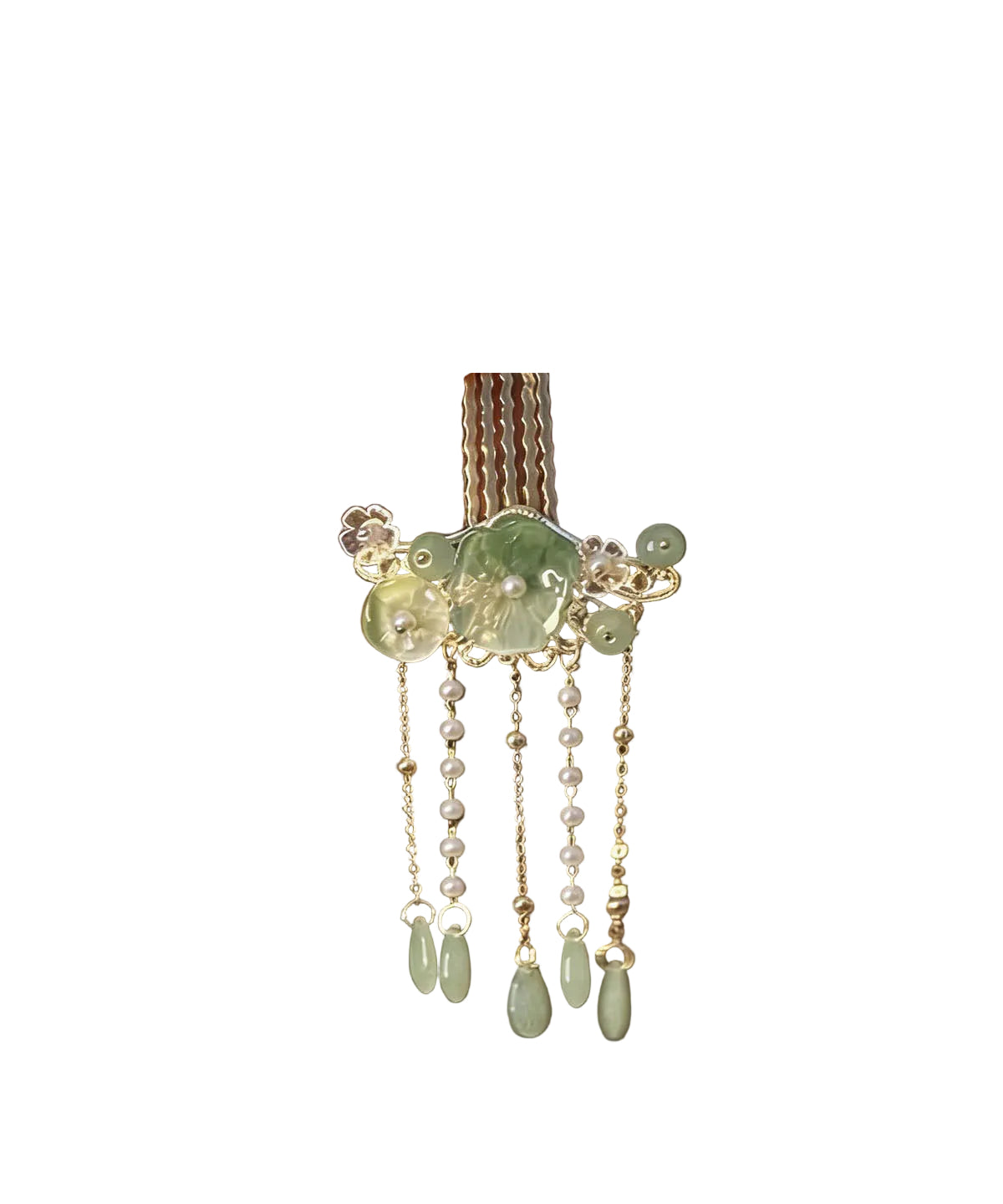 Women's Hairpin Floral Tassel Style 3