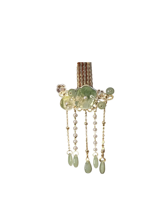 Women's Hairpin Floral Tassel Style 3