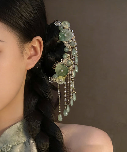 Women's Hairpin Floral Tassel Style 4