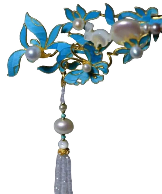 Women's Hairpin Vintage Tassel Design 0