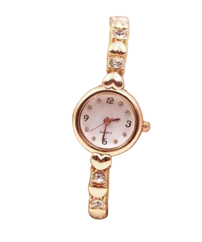 Women's Heart-Shaped Watch Metal Design 0