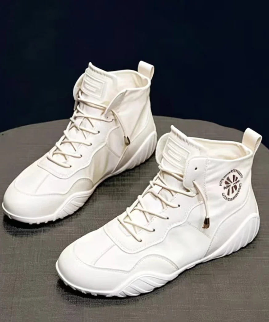 Women's High Top Sneakers Casual Lace-Up 3