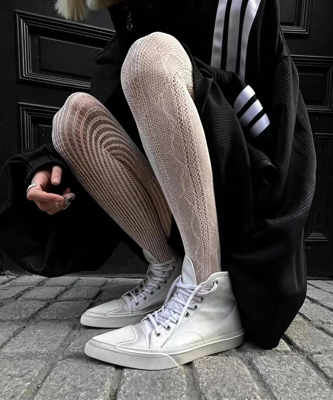 Women's High Top Wedge Sneakers Vintage Style 1