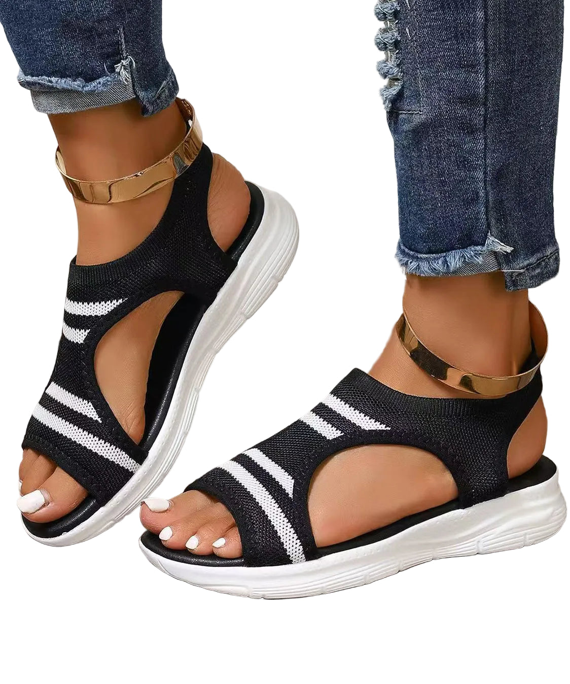 Women's Hiking Sandals Breathable Mesh Design 1