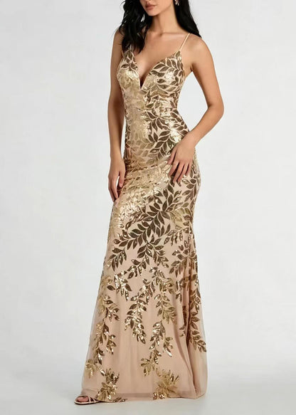 Women's Holiday Dress V Neck Backless Sleeveless 1