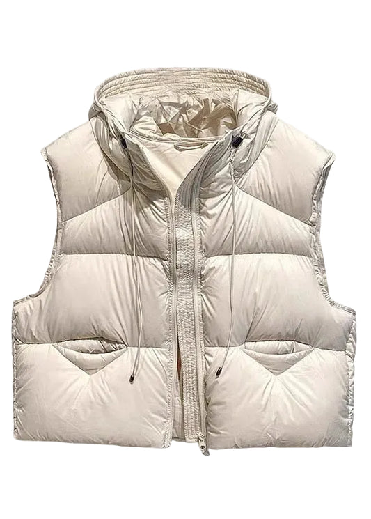 Women's Hooded Vest Boho Style Winter 4