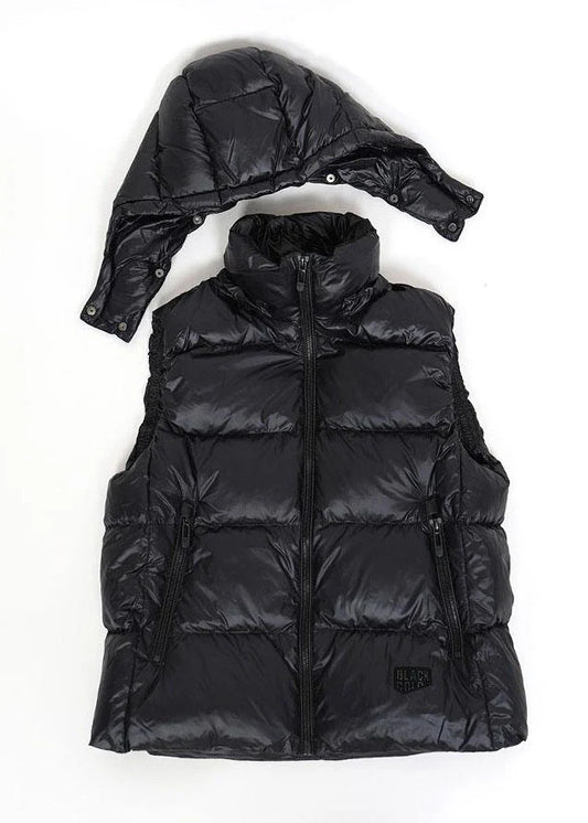Women's Hooded Vest Thick Winter Style 3